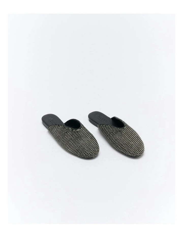 Shana Mule in Black Multi image 2