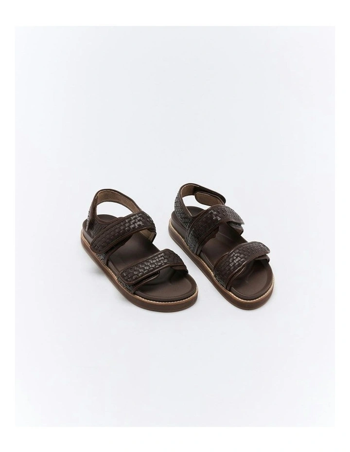 Payo Sandal in Chocolate image 3