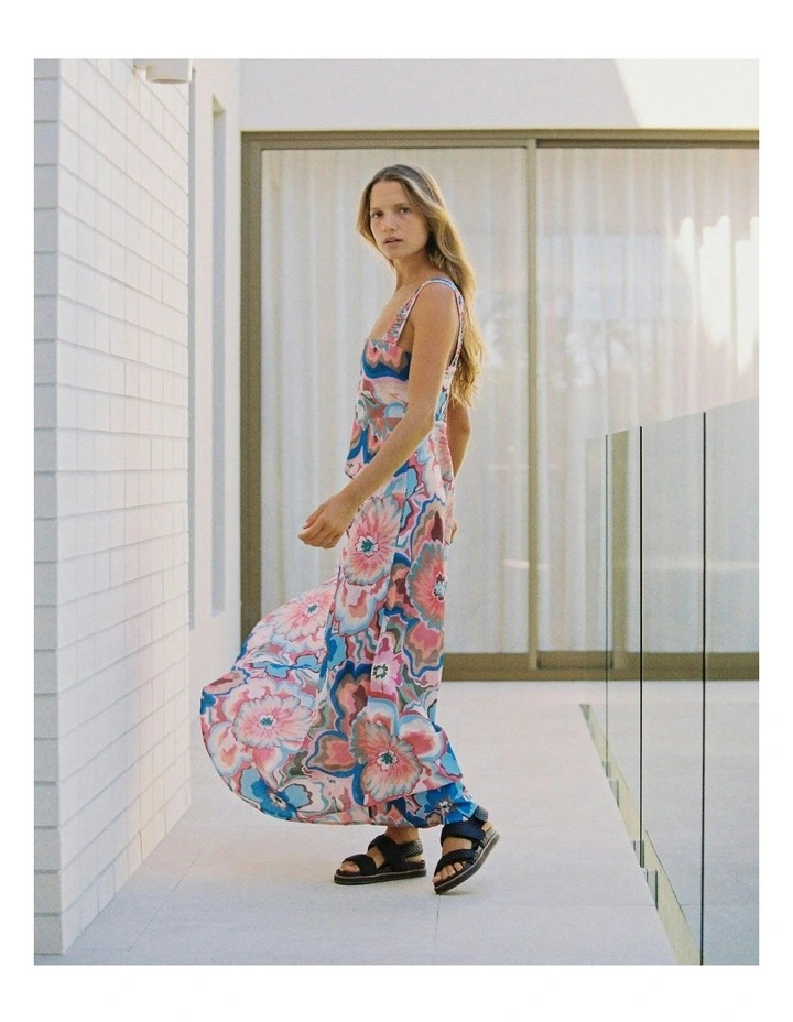 Roma Dress in Multi image 2