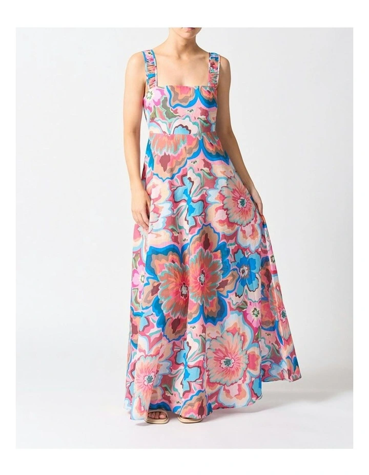 Roma Dress in Multi image 3
