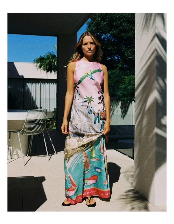 Stockholm Dress in Multi image 2