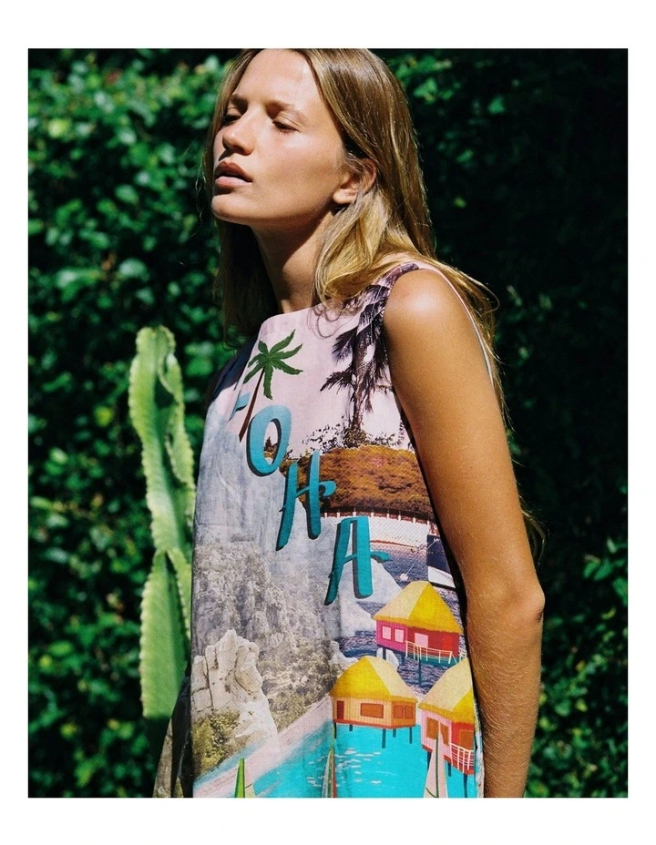 Tahiti Dress in Multi image 2