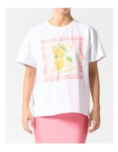 Lison Tee in Ciao Sicily