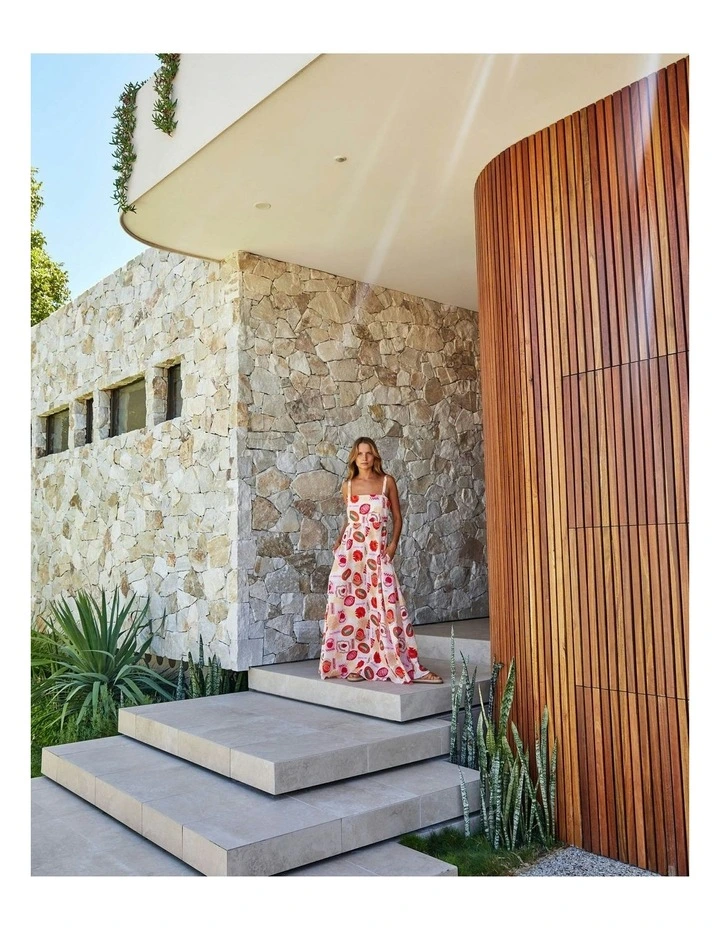 Milan Dress in Frutas Fescas image 4