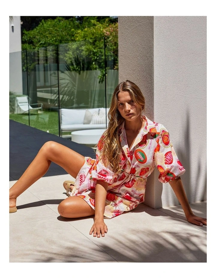 Palermo Dress in Frutas Fescas image 4