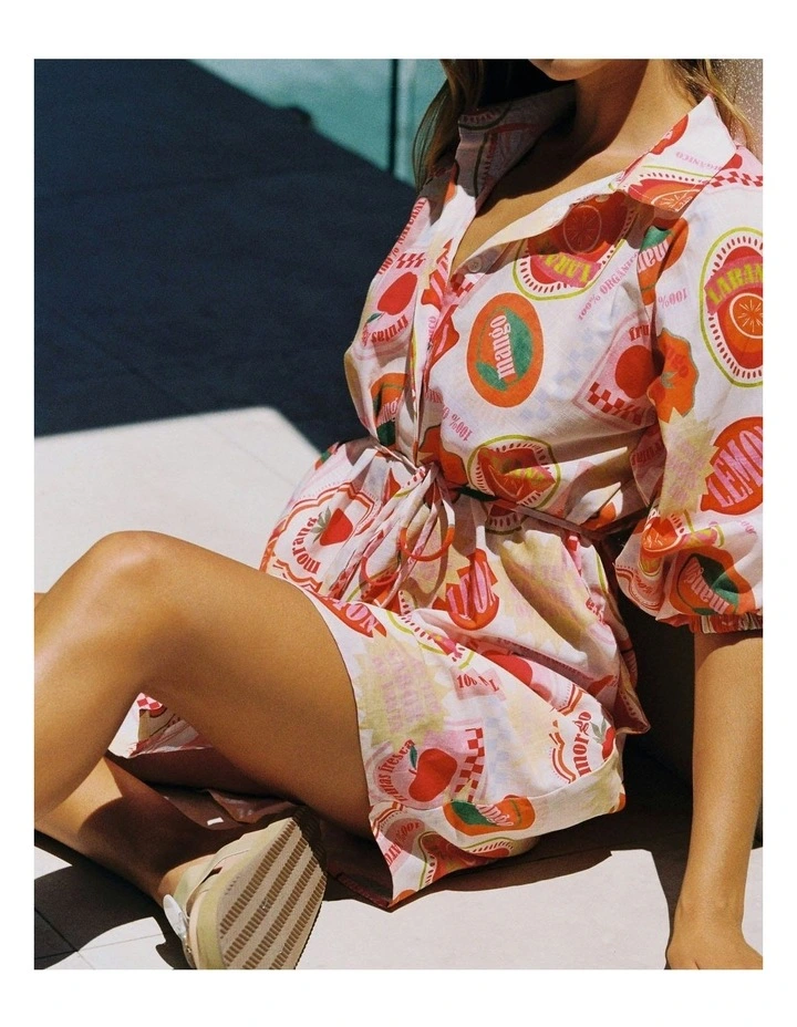 Palermo Dress in Frutas Fescas image 5