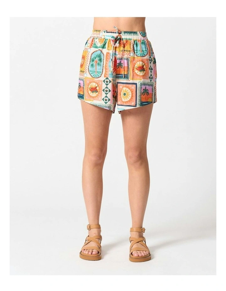 Tropez Short in Spicy Summer image 1