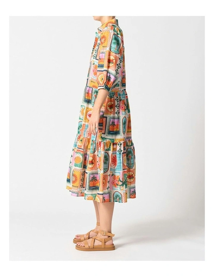 Tuscany Dress in Spicy Summer image 3