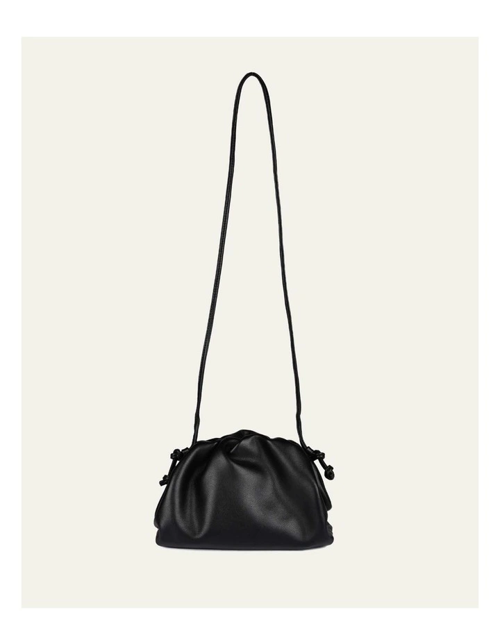 Bambie Cross Body Bag in Black Leather image 6