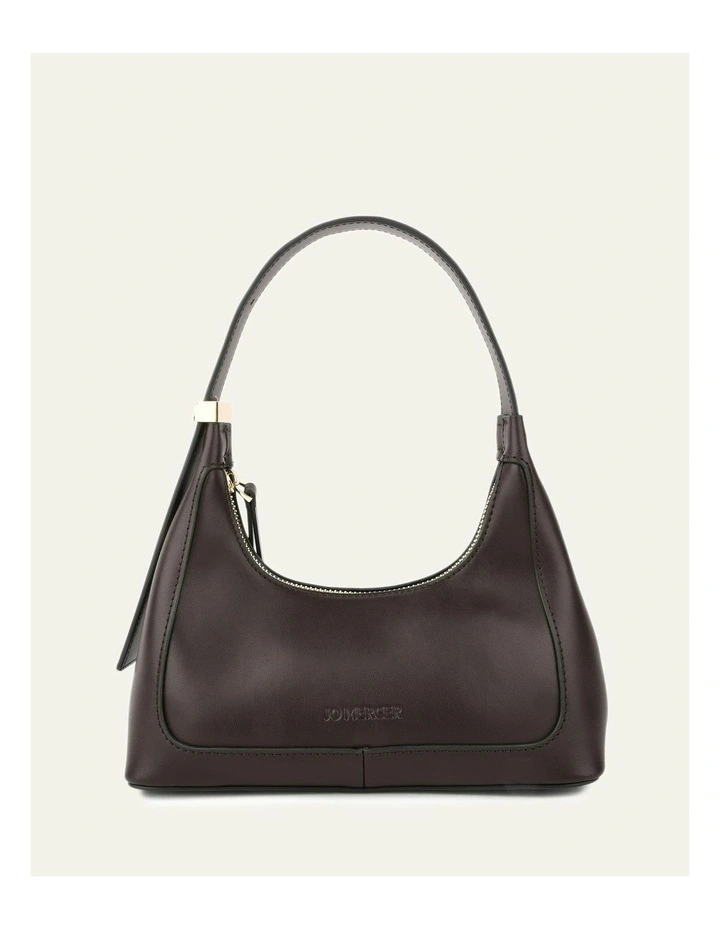 Isabel Shoulder Bag in Espresso Leather image 1