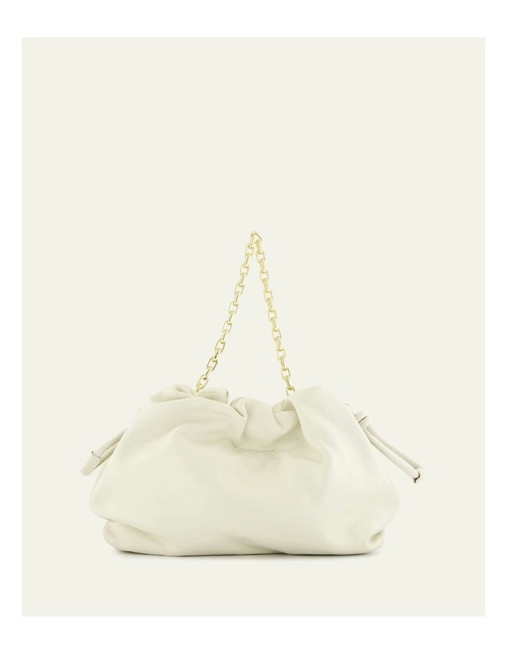 Pippa Crossbody Bag in Off White Leather image 1