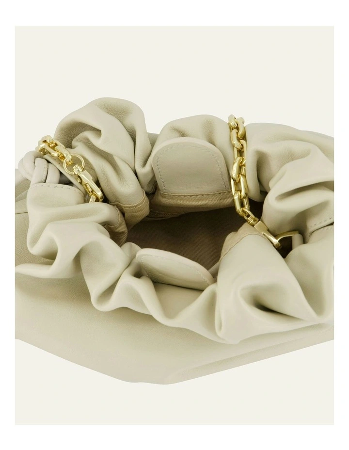Pippa Crossbody Bag in Off White Leather image 5