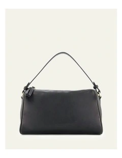 Sylvie Crossbody Bag in Black Leather