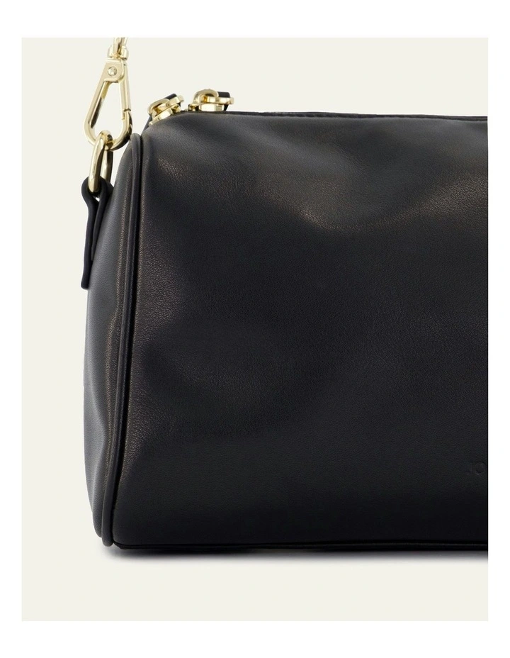 Sylvie Crossbody Bag in Black Leather image 3