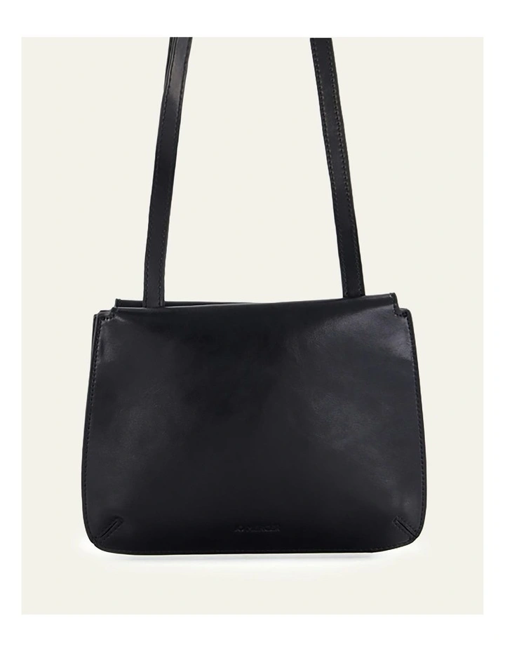 Amber Crossbody Bag in Black Leather image 1