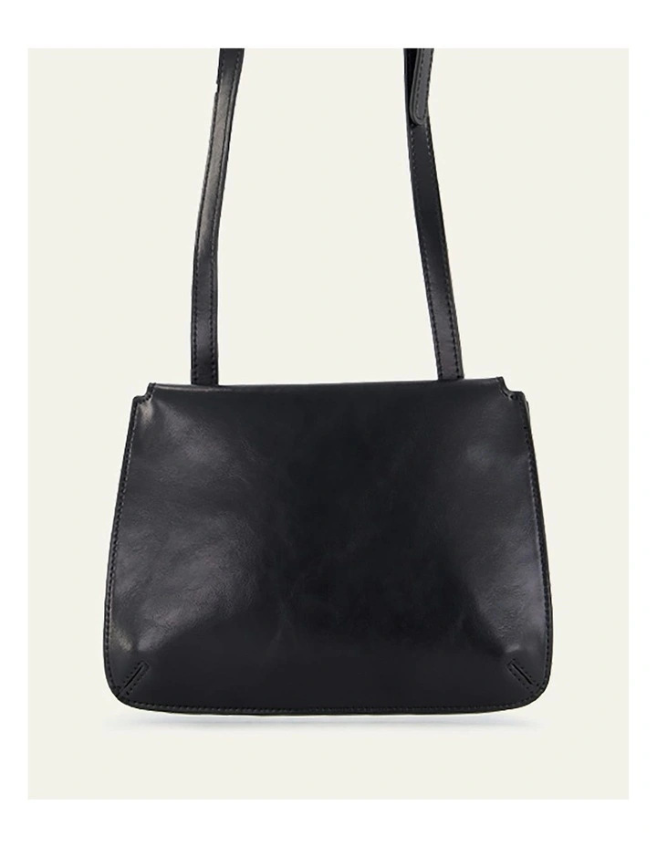 Amber Crossbody Bag in Black Leather image 6