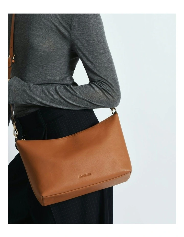 Matisse Crossbody Bag in True Tan Leather image 2