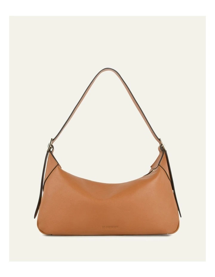 Florence Shoulder Bag in True Tan Leather image 1
