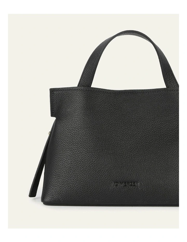 Mishi Crossbody Bag in Black Leather image 3