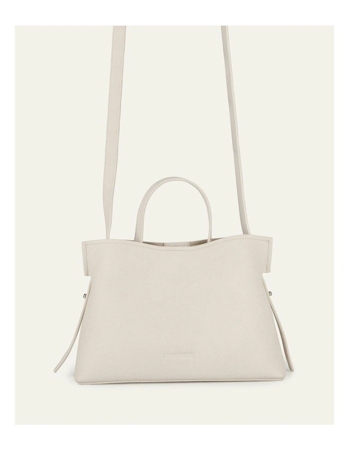 Mishi Crossbody Bag in Off White Leather image 4