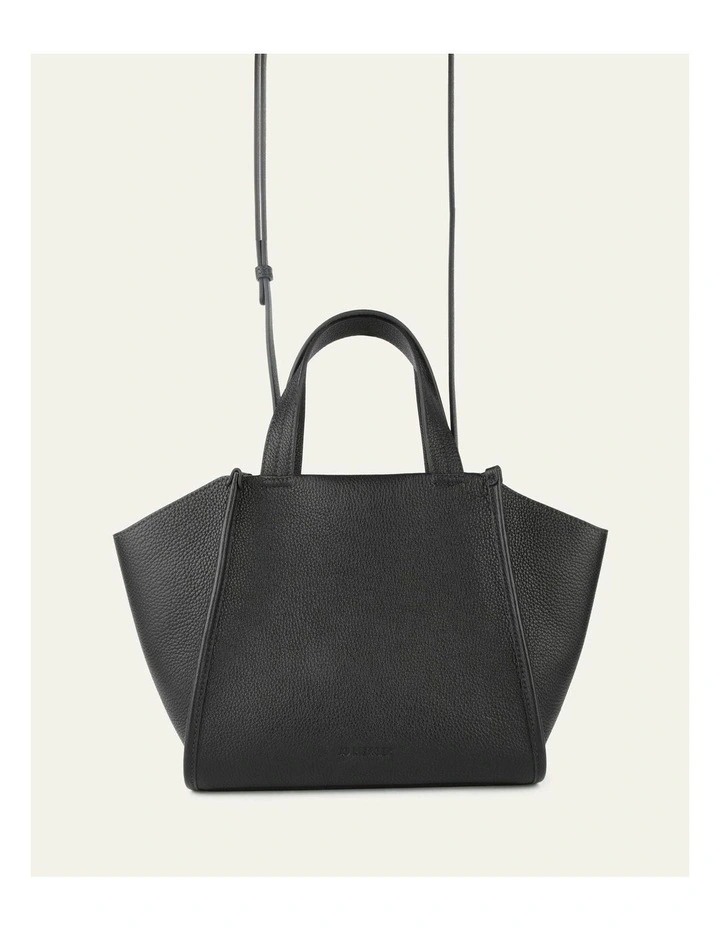 Joyce Crossbody Bag in Black Leather image 5