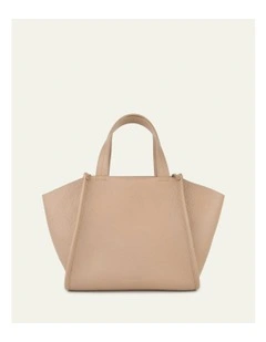 Joyce Crossbody Bag in Taupe Leather
