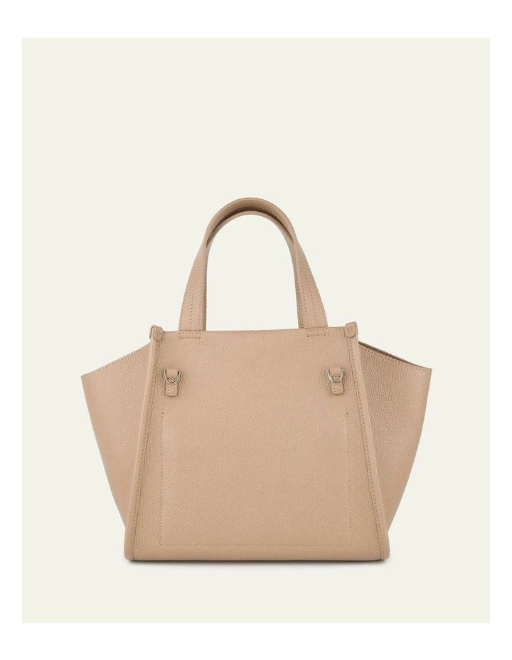 Joyce Crossbody Bag in Taupe Leather image 5