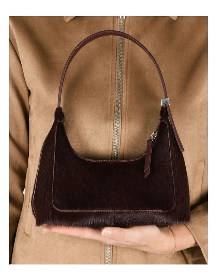 Isabel Shoulder Bag in Merlot image 2