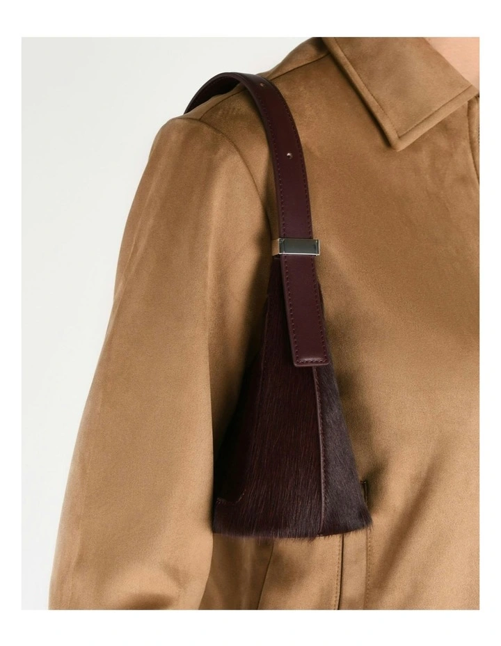Isabel Shoulder Bag in Merlot image 7
