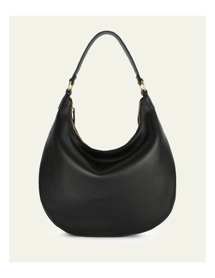 Margo Shoulder Bag in Black Leather image 1