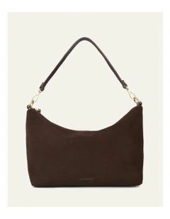 Matisse Crossbody Bag in Bitter Choc Suede