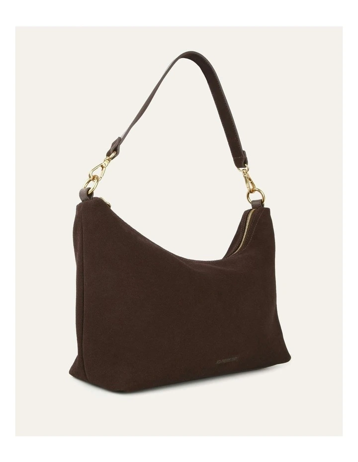 Matisse Crossbody Bag in Bitter Choc Suede image 5