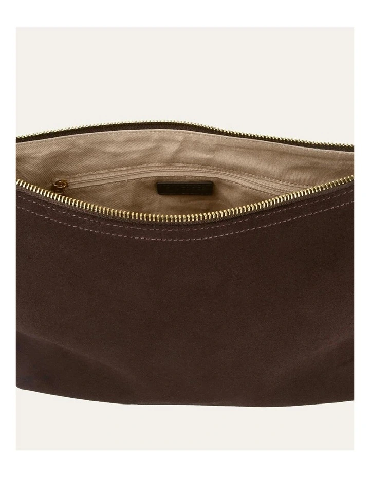 Matisse Crossbody Bag in Bitter Choc Suede image 6