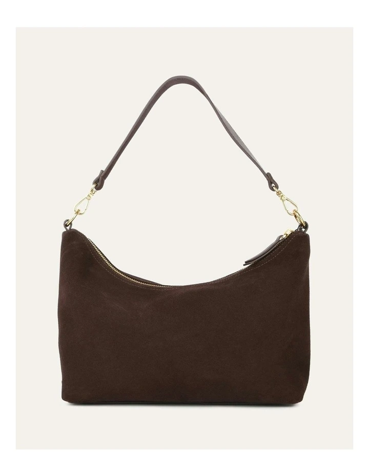 Matisse Crossbody Bag in Bitter Choc Suede image 7