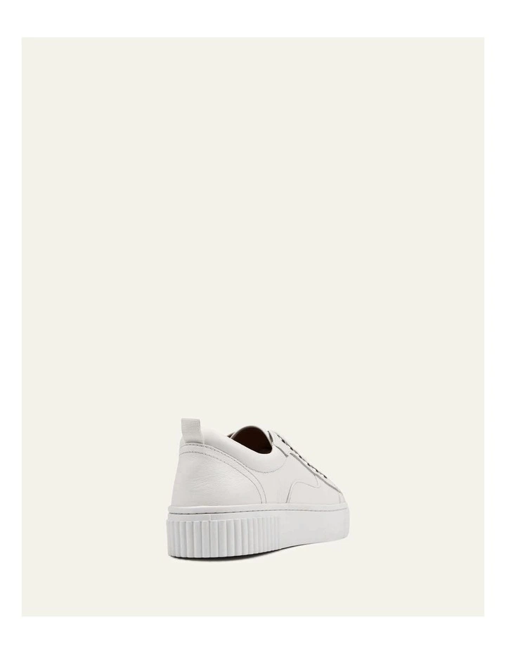 Claremont Leather Sneakers in White image 5