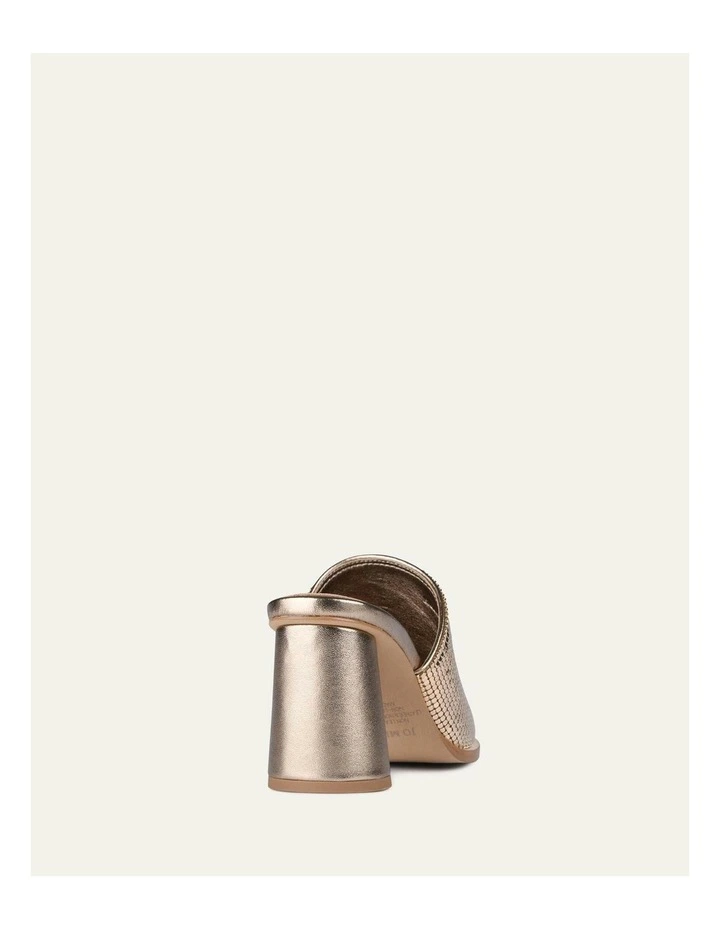 Cupid High Heel Sandals in Gold image 5