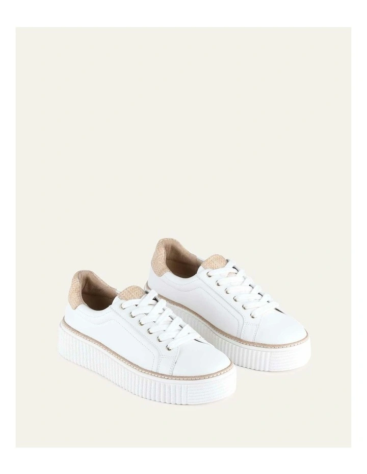 Arianna Raffia Sneakers White image 3