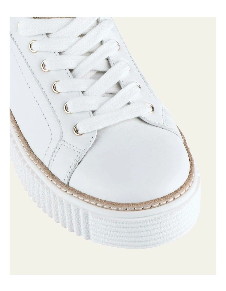 Arianna Raffia Sneakers White image 4