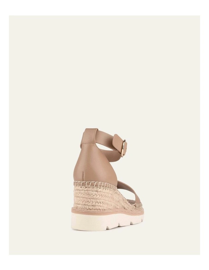 Kelly Mid Heel Wedges in Tan image 5