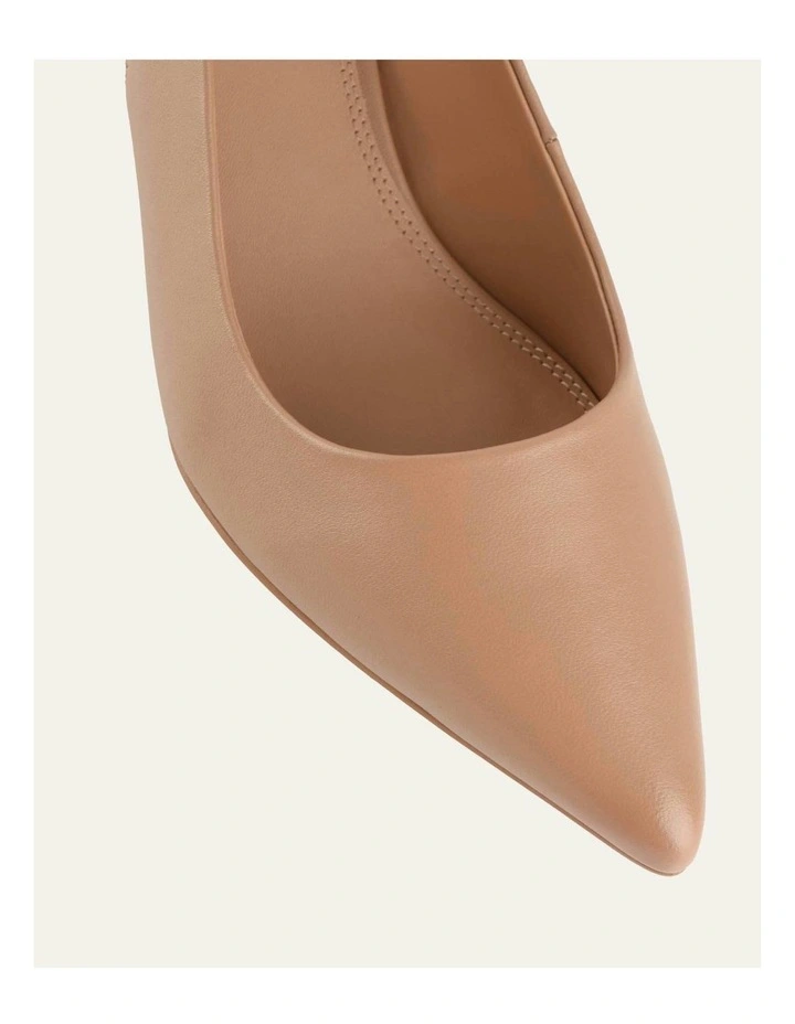 Cara Low Heels in Tan image 4