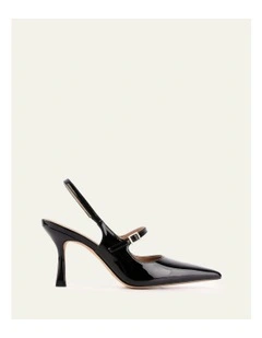 Archer High Heels Patent in Black