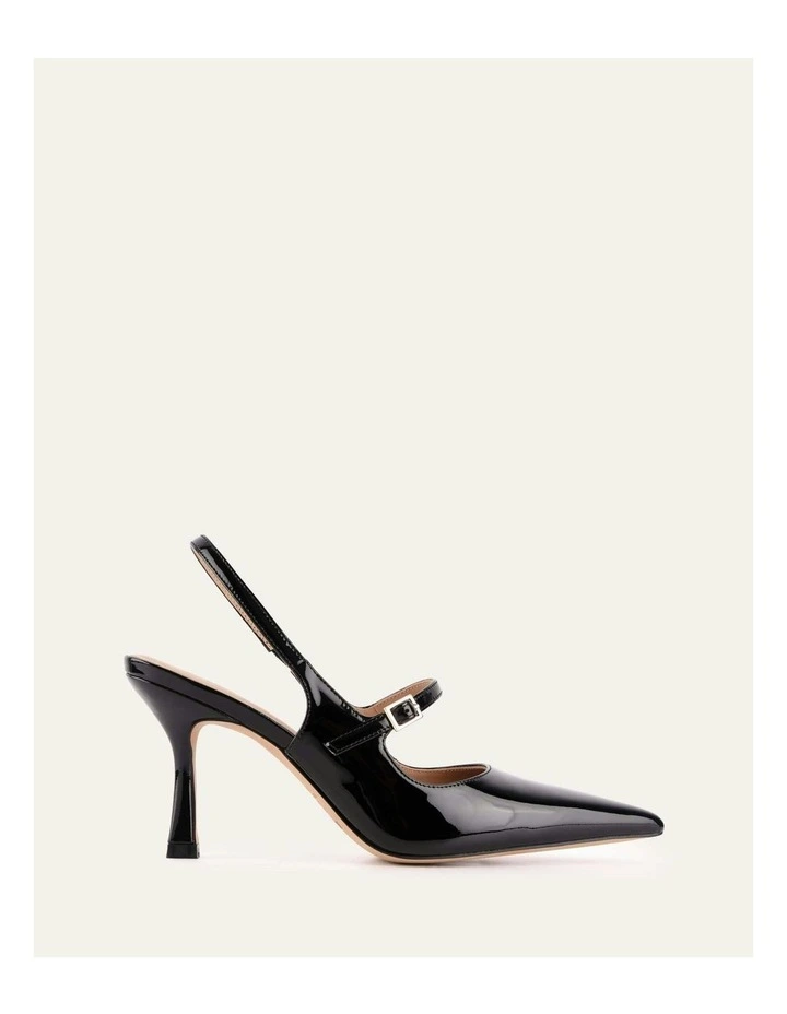 Archer High Heels Patent in Black image 1
