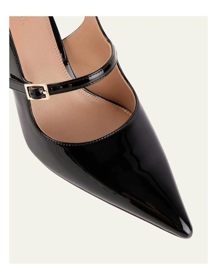 Archer High Heels Patent in Black image 5