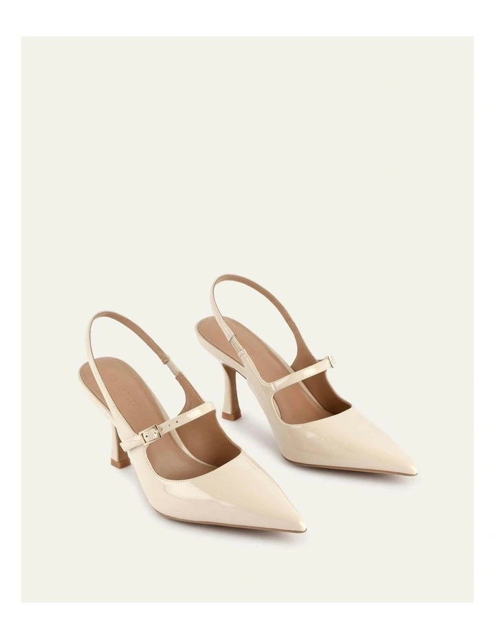 Archer High Heels Patent in Sand image 3