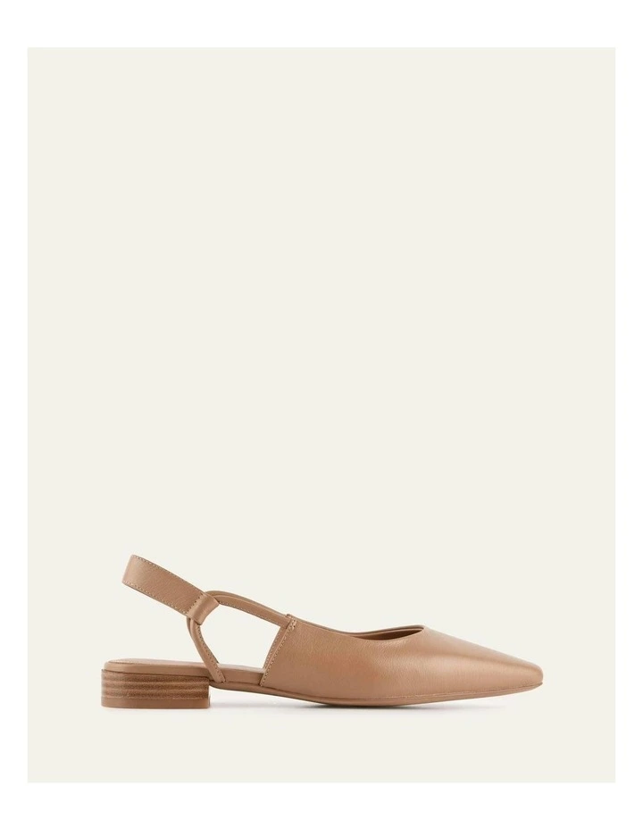 Larissa Dress Flats in Tan image 1