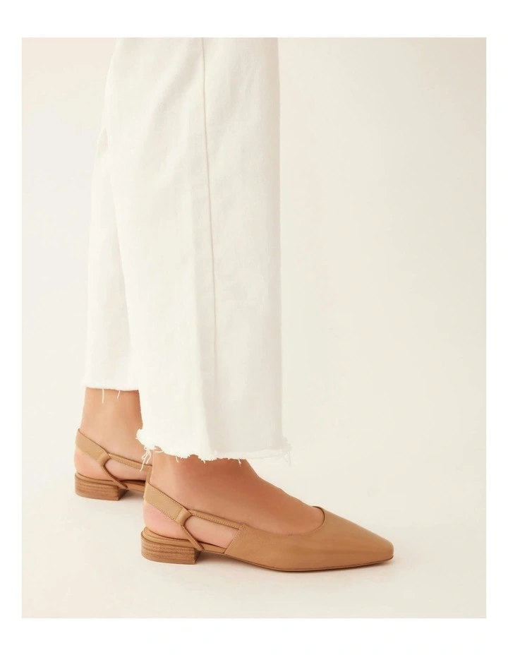 Larissa Dress Flats in Tan image 2