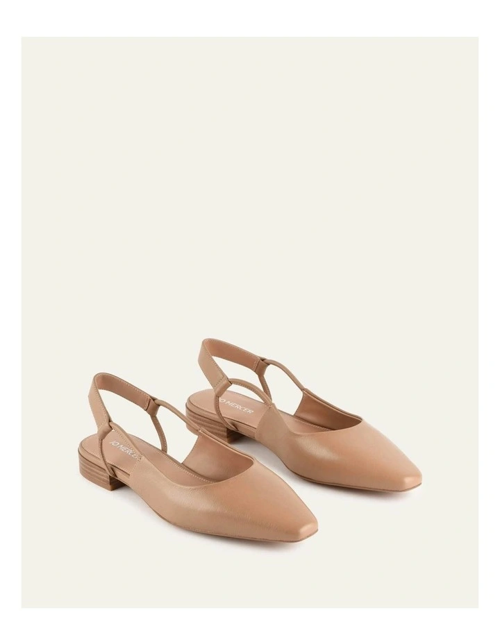 Larissa Dress Flats in Tan image 3