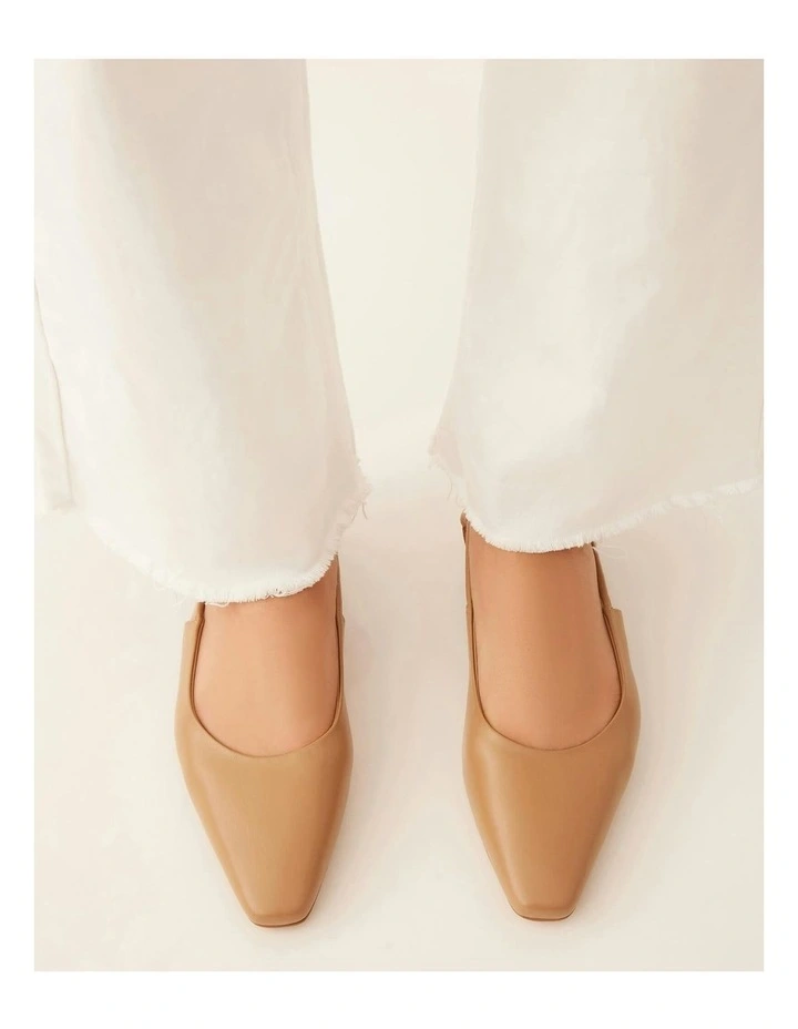 Larissa Dress Flats in Tan image 7