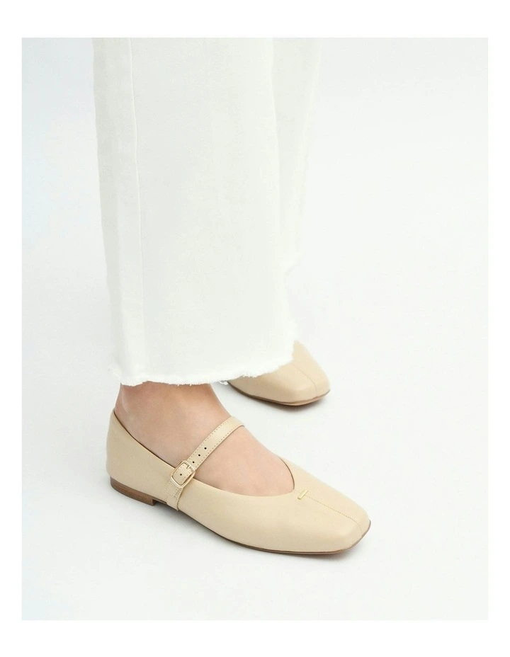 April Casual Flats in Sand image 2