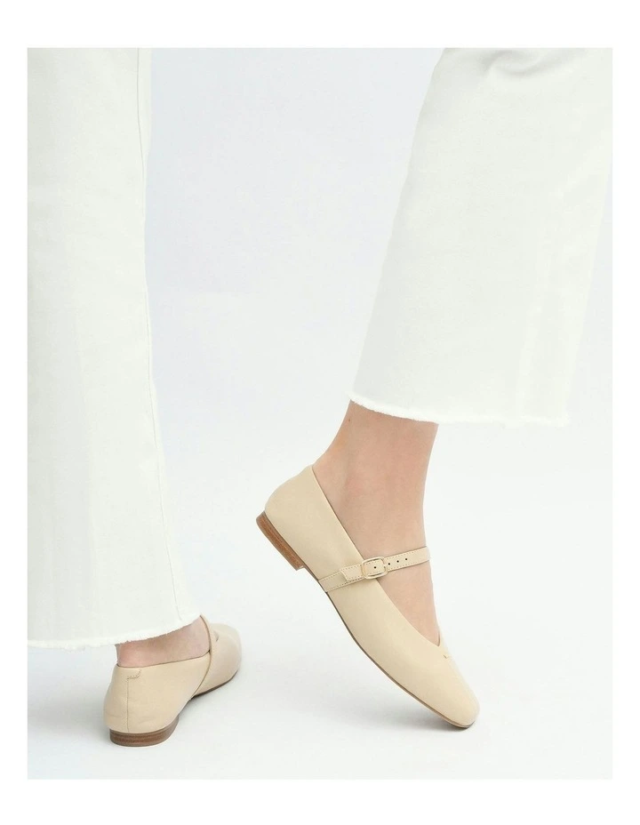 April Casual Flats in Sand image 7